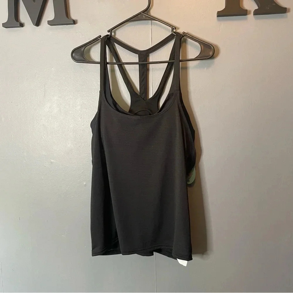 prAna Ainsley Tankini Top - Women's size small NWT black